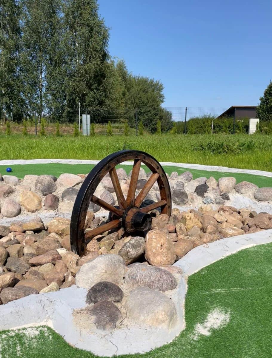 Āres Minigolfs terase pasākumiem Ikšķilē